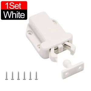 5 Bộ cảm ứng chốt cửa tủ bắt đẩy để chốt và unlatch đồ nội thất tủ chén bát ngăn kéo phụ kiện