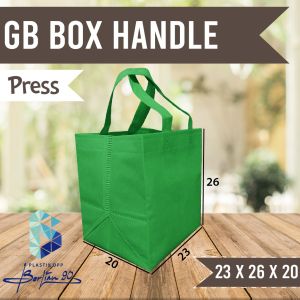 Isi 12 Tas Spunbond Goodie Bag Press 24X30X22 cm/Goodie Bag Alas/Goodie Bag Box/Tas Souvenir Tebal