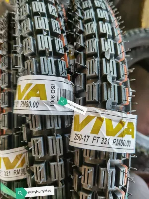 Viva FT321 225x17 / 250x17 / 275x17 Tube Type Tyre