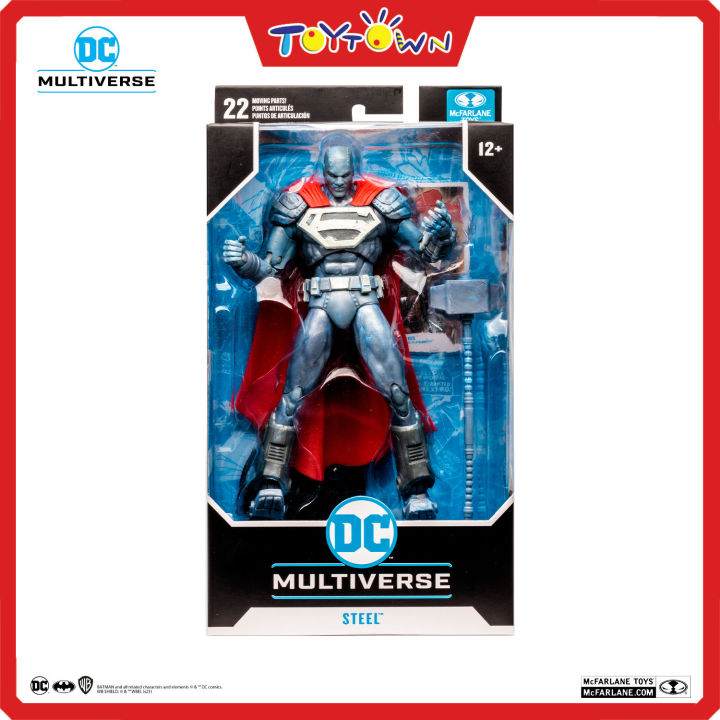 Steel Reign of the Supermen figurine DC Multiverse McFarlane Toys 18 cm