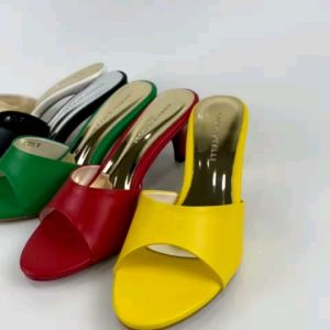 Chrislotelli Shoes Heels Sandal Selop Wanita Hak 7 cm S 3701