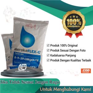 1 Kg Pupuk Meroke Flex G Kemasan Asli Pabrik Nutrisi Untuk Hidroponik