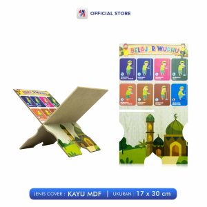 Rekal Alquran Anak  Meja Alquran Lipat Seri Belajar Gerakan Shalat / Wudhu / Doa Sehari Hari / PB EDUKASI ANAK - PBNB