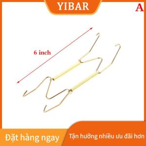 YIBAR Móc Treo Đĩa trưng bày treo tường móc giữ lò xo Đĩa trang trí loại W móc vô hình