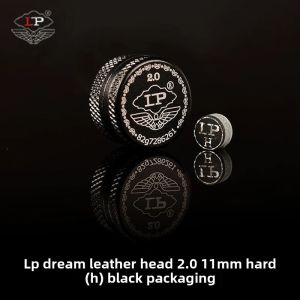 LP Dream Tip Head Spacer 11mm Billiard Cue Replacement Tip Snooker Black Eight Small Tip Head 3.0