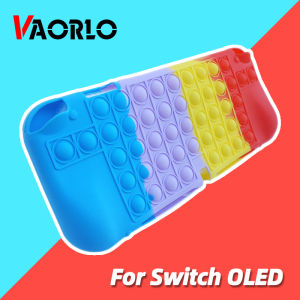 VAORLO Ốp Bảo Vệ Bong Bóng Silicon Ốp Chống Sốc Ốp Có Thể Tháo Rời Cho Nintendo Switch Phụ Kiện OLED