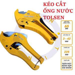 Dao Kéo Cắt Ống Nhựa 42mm dài 8inch 200mm PVC Pipe Cutter TOLSEN 33001 33100