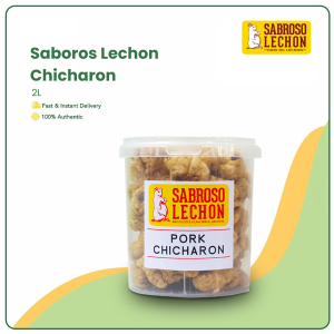 Sabroso Lechon Chicharon 2L Crunchy Pork Chicharon - Snack