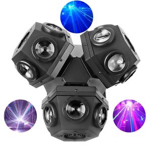 [TD] ĐÈN MOVING 3 ĐẦU / 18 MẮT LED + LASER - THÍCH HỢP DÙNG TRONG QUÁN BAR VŨ TRƯỜNG CLUB DJ