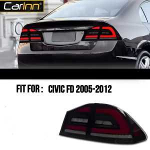 Carinn Stop Lamp Lampu Belakang For Honda Civic FD1 FD2 Gen 8 2005-2012 Ceremony Welcome Light