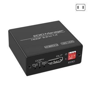 4K HDTV-compatible EDID Emulator EDID Copier For Seamlessly Auditory/Video In Home Theaters And Conference Room
