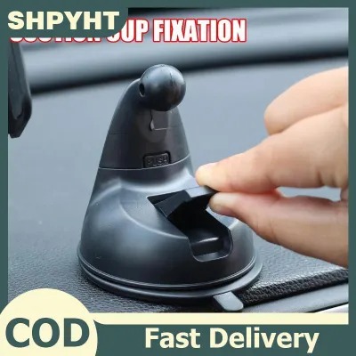 SHPYHT ที่วางโทรศัพท์ในรถยนต์แบบดูดติดบนรถหมุนได้360องศาอเนกประสงค์ขาตั้งแผงหน้าปัดเพื่อความปลอดภัยที่แข็งแกร่ง