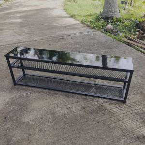 แบบสำเร็จ ชั้นวางของอเนกประสงค์ ชั้นวางTV ชั้นวางตู้ปลา ชั้นวางรองเท้า 2/3 ชั้น 100/140 ซม. MT085