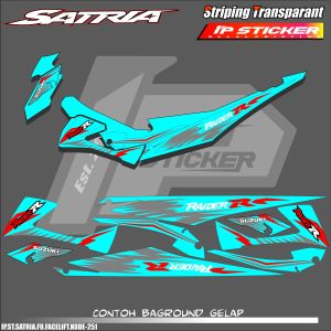 SATRIA FU (COD) STIKER STRIPING MOTOR SUZUKI SATRIA FU FACELIFT TIPE S - STIKER LIST GRAFIK SIMPLE WARNA VARIASI DESAIN RACING HOLOGRAM DAN TRANSPARAN BISA COD IP. PROJECT.KODE-251
