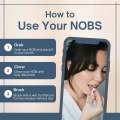 62pieces NOBS Toothpaste Tablets. 