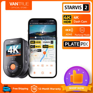 Vantrue S1 Pro Max 4K Front Dash Camera for CarHDRNight Vision5G WiFiADASGPS24H Parking Mode