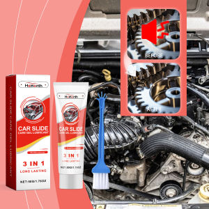 【Ready Stock】Homonth Car Slide Care Gel Lubricant 50g – Multi-Purpose Anti-Friction Grease for Door Hinges & Seat Rails Weather-Resistant Automotive Parts Lubricant