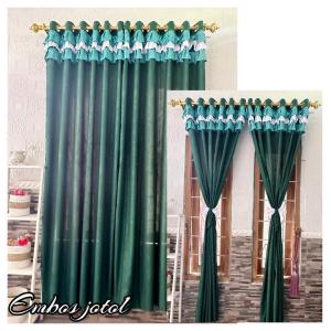 gorden jendela rumbai susun smokring 12 ring pintu dan kamar bisa bayar di tempat