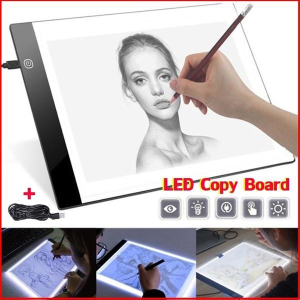 Portable A5/A4/A3/A2 Tracing LED Copy Board Light Box, Ultra-Thin ...