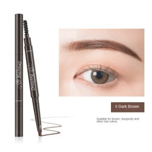 DazHom 【Local Delivery】 Double Automatic Rotating Eyebrow Pencil Waterproof And Sweat-proof Not Easy To Smudge Fine Triangle Belt Brush Thrush Cheap Makeup Students