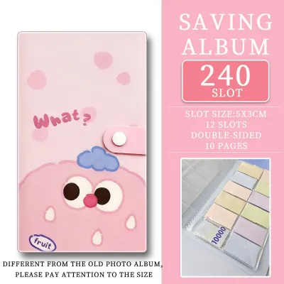 SAVING ALBUM BARU 240 SLOTSAVING CHALLENGEBUKU TABUNGAN