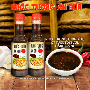 [COMBO 2 CHAI] Nước Tương Pha Sẵn Tỏi Ớt Ăn Liền Làng Chài Xưa 270g Ăn Bún Rất Ngon - Nguyên Liệu Tươi Thơm Ngon Đặc Biệt