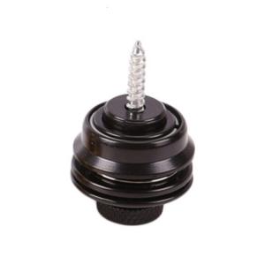 Guitar Strap Lock Button Metal End Pins with Mounting Screws for Acoustic Classical Electric Guitar Basses Ukulele