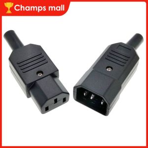1Set 3 Pin Male & Female Socket Plug 10A 250V AC Socket Industrial Plug For Electric Vehicles
