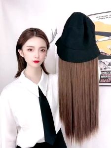 Wig Rambut Topi Bucket