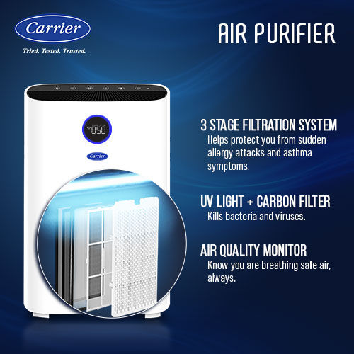 Carrier air outlet purifier cost