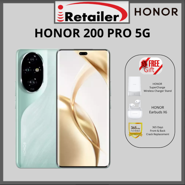 Honor 200 Pro 5G 100% Original Warranty Honor Malaysia