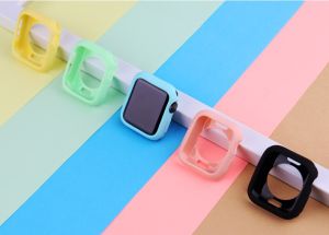 เคสแอปเปิ้ลวอช เคส applewatch case apple watch ซิลิโคนสีพื้น สำหรับ Applewatch 1/2/3/4/5/6/SE ขนาด38/40/42/44mm เคสไอโฟน Se2 - Lazada