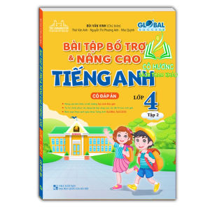 Sách - GLOBAL SUCCESS - Bài tập bổ trợ và nâng cao tiếng anh lớp 4 tập 2 (có đáp án) - MT