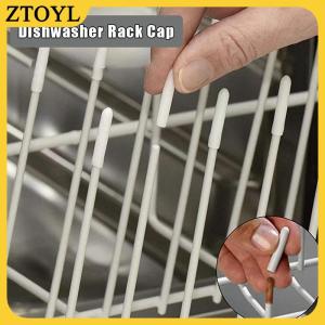 ZTOYL 50pcs máy rửa chén giá Mũ tip tine Bìa cap linh hoạt Vòng kết thúc Mũ bảo vệ tay áo cho sắc nét bài viết để ngăn chặn va chạm