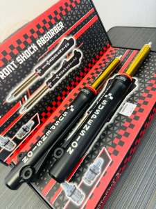 MUTARRU FRONT SHOCK ASSY FOR AEROX NMAX CLICK PCX WAVE125 ADJUSTABLE.