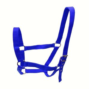 XEANG Adjustable Horse Halter Durable Nylon Equestrian Bridle Professional Comfortable Horse Training Rope Horse Training