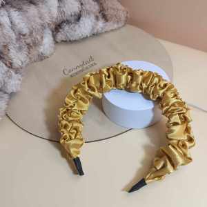 MEDIUM FAIRY TEMPERAMENT HEADBAND 40 COLORS SATIN HAIRBAN - CONNYTAIL SCRUNCHIES