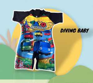 NANO || BAJU RENANG ANAK BABY KARAKTER usia 1-3tahun