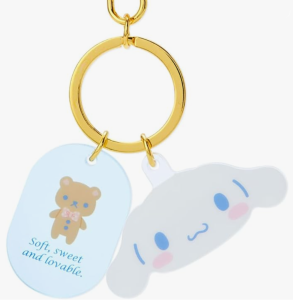 Authentic Sanrio Character Face Keychains | Hello Kitty & Cinnamoroll | Japanese Souvenir Gifts | Ex-Stock SG