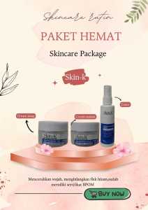 Toko360 OS Mall - Krim Malam Niacinamide With DNA Salmon (BPOM) | Skin-K Night Cream BPOM Original | Gratis Ongkir | COD