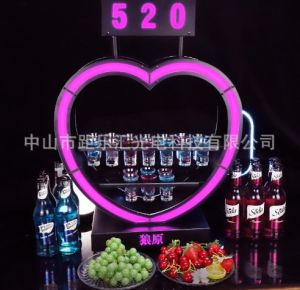 พร้อมส่ง/ที่วางแก้วค๊อกเทล520รูปหัวใจขนาดใหญ่ลดราคาพิเศษกว้าง50ซม.สูง70ซม.ที่มีสีสันสวยงามเหมาะสำหรับร้านเหล้ารีสอร์ทสถานบันเทิง/จัดส่งฟรี/มีบริการชำระปลายทาง