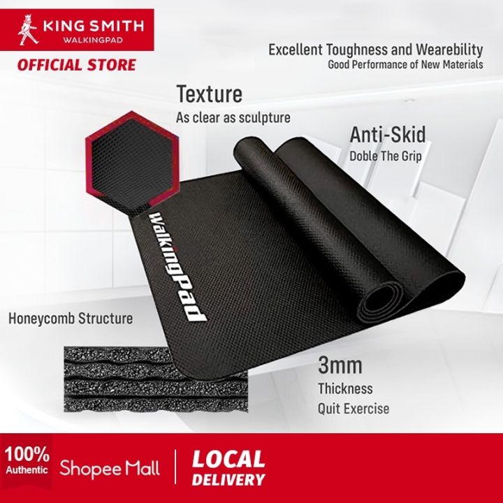 heat sell Kingsmith WalkingPad Mat For R1 pro R2 X21 Treadmill Protect Floor AntiSkid Quiet