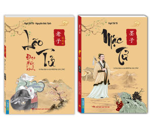 Sách - combo 2 cuốn Lão Tử và Mặc Tử (in theo bản in của NXB Mai Lĩnh 1942)