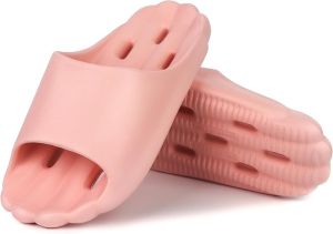 Non-slip Quick-dry Shower Sandals   with Holes    Lightweight  EVA  Slippers   Suitable for Men and Women    Indoor / Outdoor Swimming Pool 、 Beach 、 Spa and home use