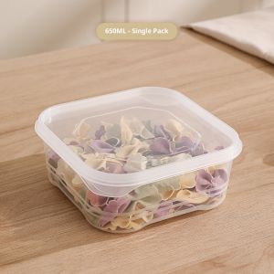 Dung tích lớn dùng cho thực phẩm niêm phong container lưu trữ cho nhà bếp hạt và rau bảo quản