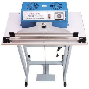 Quick Sealing Machine FRE-400 Foot-operated Foil Bags Heat Shrink Film Packaging Cutting Machine