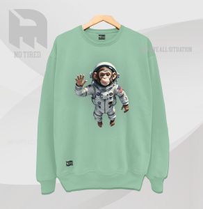 Crewneck Tebal Pria Sweater Oblong Premium Distro Sweatshirt Jumbo Big Size Cowok Cewek Basic