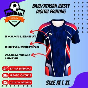 Jersey Termurah Paket 3 PCS Atasan/ Jersey Olahraga Printing Training Premium Sport