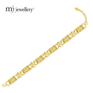 MJ Jewellery 916/22K Gold Abacus Bracelet T7