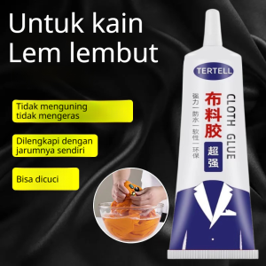 Perekat Kain Berkualitas Alat Perbaikan Tanpa Jahitan Perekat Kain Kekuatan Tinggi untuk Menjahit Lem Kain Serbaguna Perekat Kain Kuat Lem Perekat Kain yang Tidak Lengket di Tangan